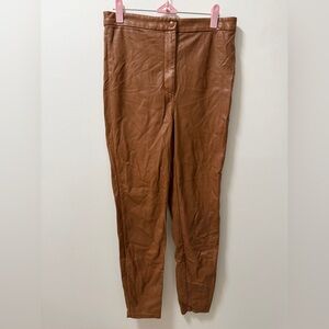 Aritzia Wilfred Free Melina Vegan Leather Pants